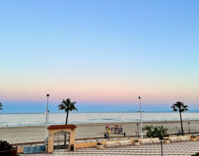 Alquiler apartamento en primera linea de playa Cullera – Edificio Ibiza